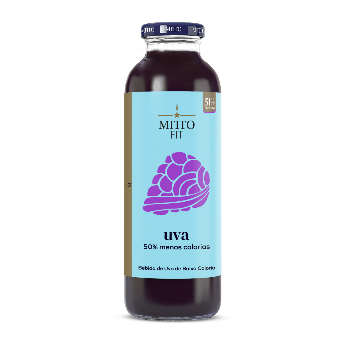 Suco Uva Mitto Fit 300Ml