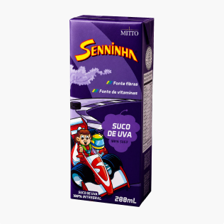 MITTO SENNINHA SUCO DE UVA 200 ML